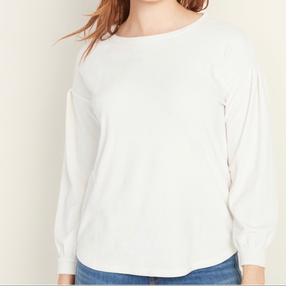 Pleated sleeve Old Navy